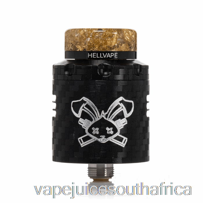 Vape Pods Hellvape Dead Rabbit V3 24Mm Rda Black Carbon Fiber